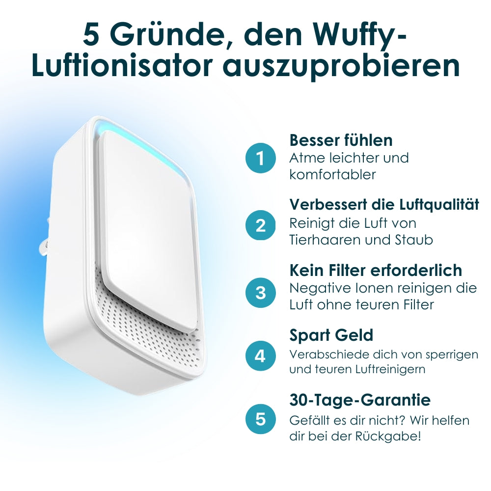 Wuffy™ IONx Ionizer